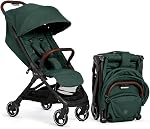Poussette compacte Silver Cross Clic - Poussette de voyage légère pour nouveau-né à tout-petit (naissance à 25 kg), pliage d'une main, siège inclinable, approuvée pour cabine d'avion, auvent UPF50+