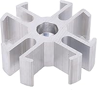 Vista 3 de Kit de espaciador de ventilador 1210 de aluminio, kit espaciador de ventilador de refrigeración, kit de espaciador de ventilador de 1 pulgada