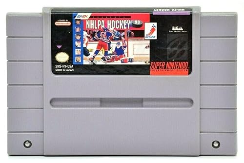 NHLPA Hockey 93 - Nintendo Super NES (Renewed)