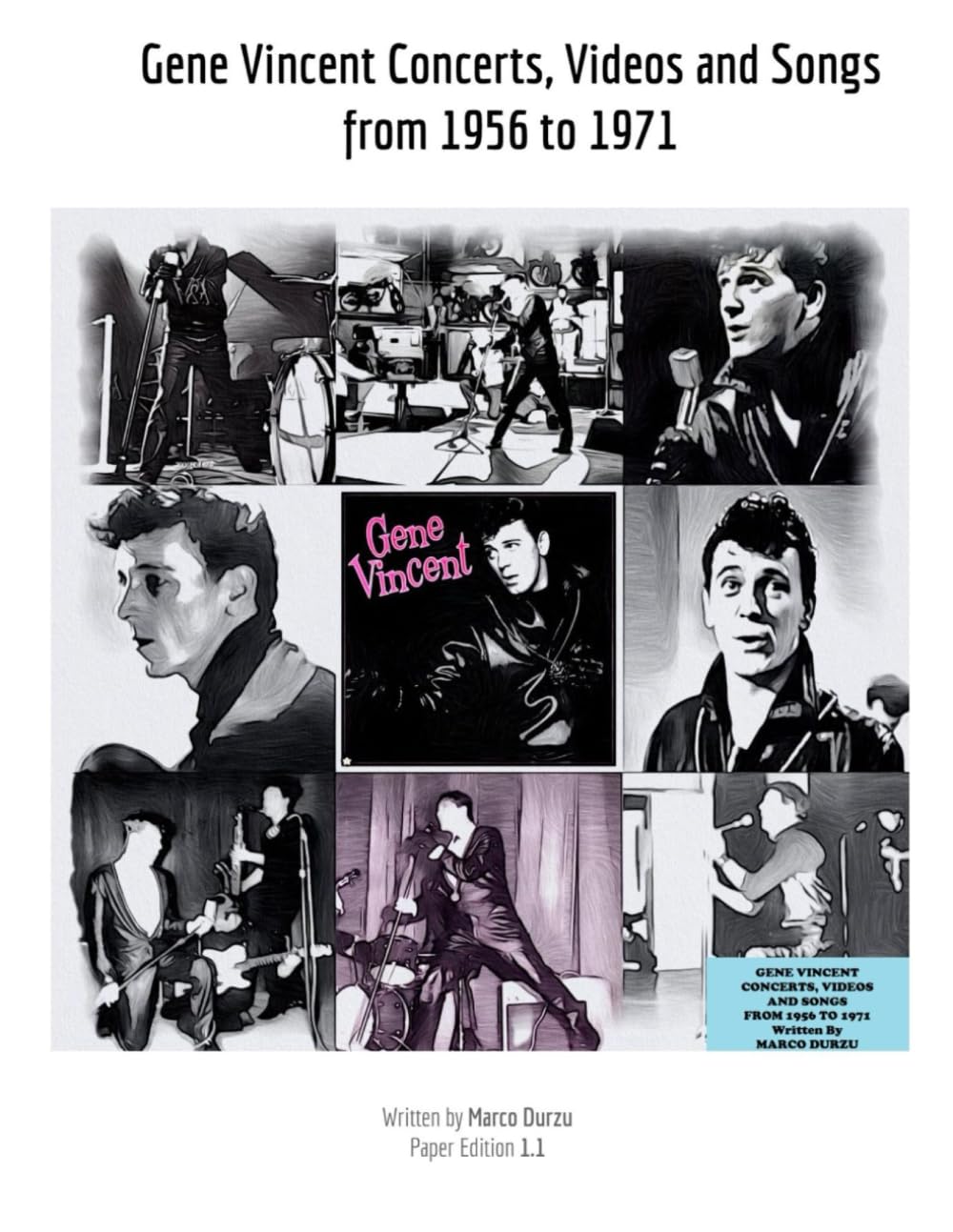 Gene Vincent Concerts, Videos and Songs from 1956 to 1971 (Music)