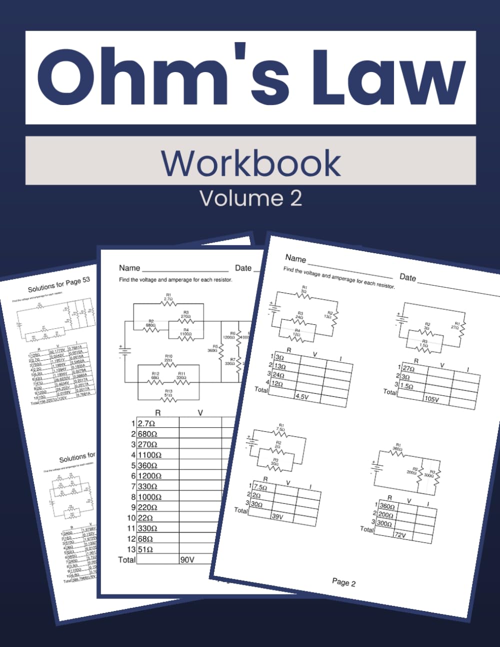 Amazon.com: Ohm's Law Workbook Volume 2: 100 More Challenging Problems