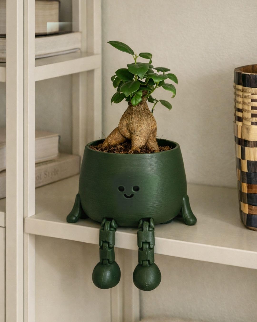 PUR PLANT Ficus Microcarpa Mini | Bonsai Natural De Interior Resistente y Purificador | Ideal para Terrarios y Espacios Pequeños | Plantas Naturales Interior y Hojas Brillantes | Maceta De Ø6 cm — view 2