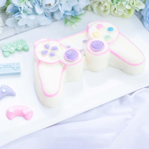 Miniatura 4 de Moldes de silicona para controlador de juegos, chocolate y caramelo, fondant, para hornear, cubitos de hielo, resina epoxi, fabricación de jabón,