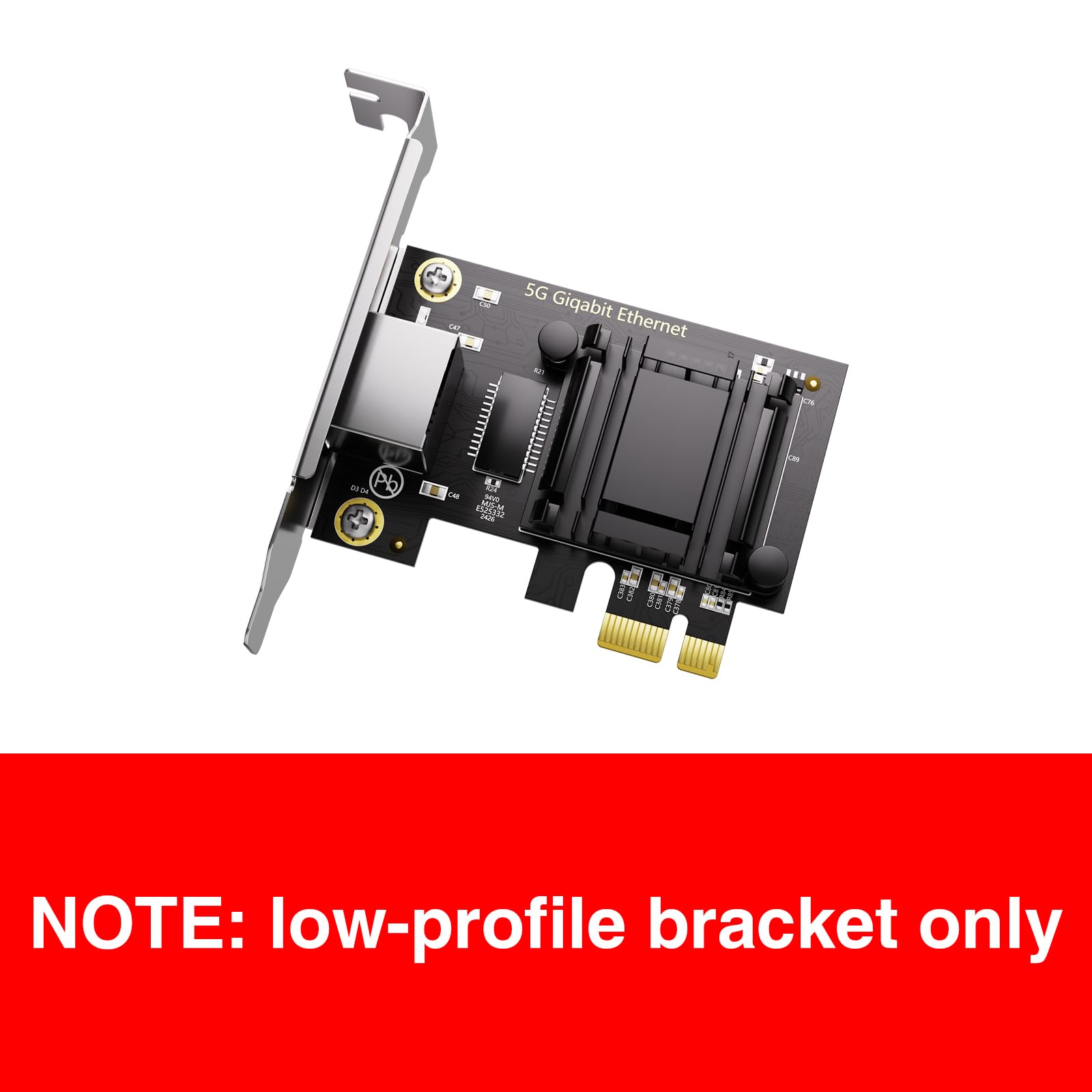 Amazon.com: 5Gb PCIe NIC, 5G/2.5G/1G/100Mbps auto-Negotiation, 5