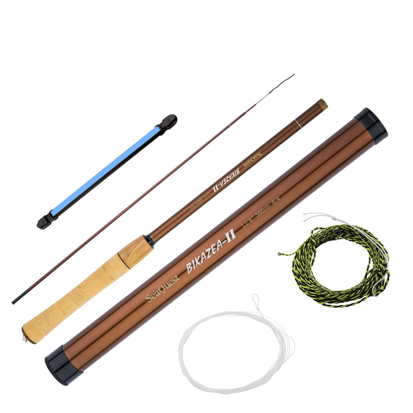 SeaQuest BIKAZEA-Ⅱ 12'8" 386cm SeaQuest Tenkara Fishing Rod BIKAZEA-Ⅱ 12'8"