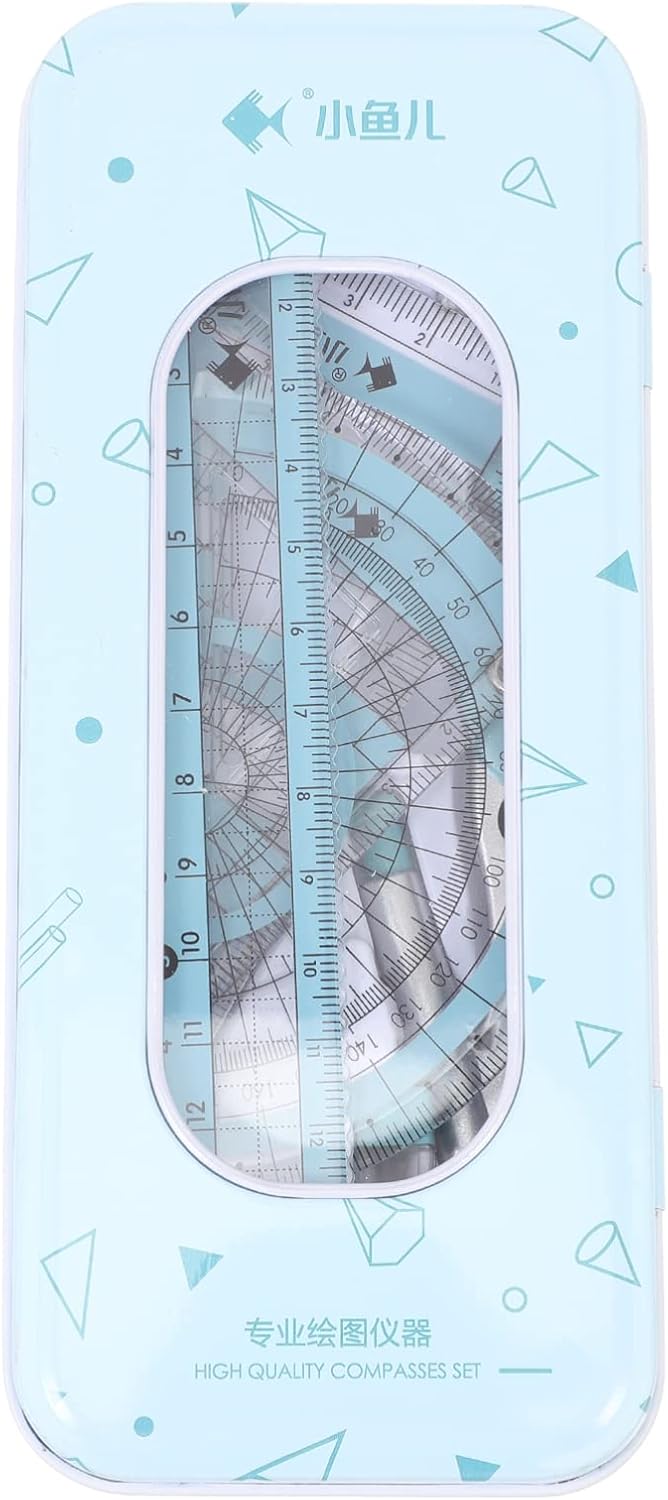 Exceart コンパスセット 算数セット 数学 直定規 三角定規 半円分度器 消しゴム ケース付き 製図 描画ツール 作図ツール 幾何学 学生 使いやすい 教師 文房具 学用品 オフィス 7点セット ピンク チープ Exceart コンパスセット 算数セット 数学 直定規 三角定規 半円分度器 消しゴム ケース付き 製図 描画ツール 作図ツール 幾何学 学生 使いやすい 教師 文房具 学用品 オフィス 7点セット ピンク チープ