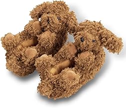 ooohyeah Funny Animal Hug Plush Slippers for Women, Novelty Cute Cozy Warm Slippers with Non-Slip Grips