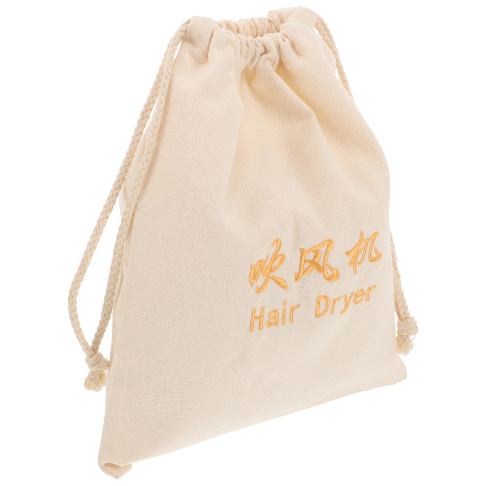 Hair Dryer Bag Cotton Drawstring Hairdryer Storage Container Makeup Tools Jewelry Straightener Organizer Cover for Home Hotel Travel
