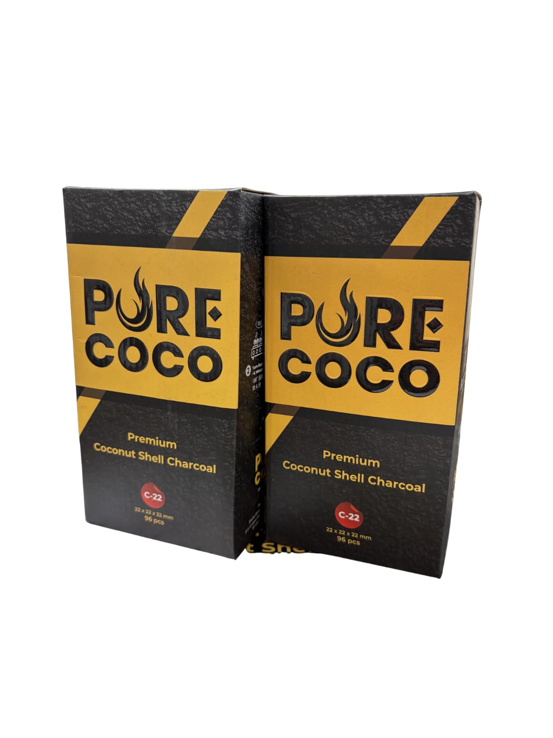 Amazon.co.jp: PURECOCO CUBE Premium 22mm 2kg シーシャ用 ココナッツ