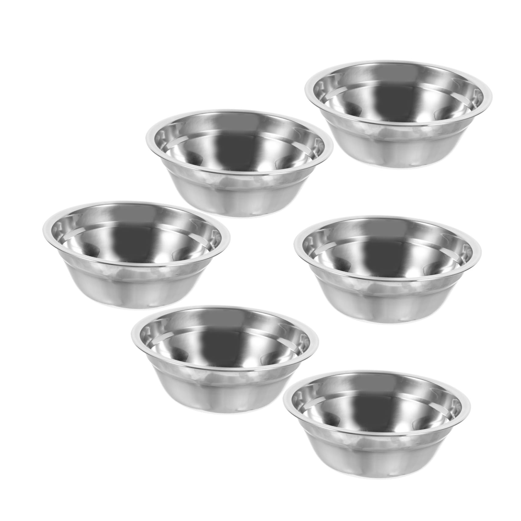 FRCOLOR Juego de cuencos para de acero inoxidable para mezclar utensilios de metal para de metal para spa, recipiente para mezclar máscaras, recipiente de acero inoxidable,
