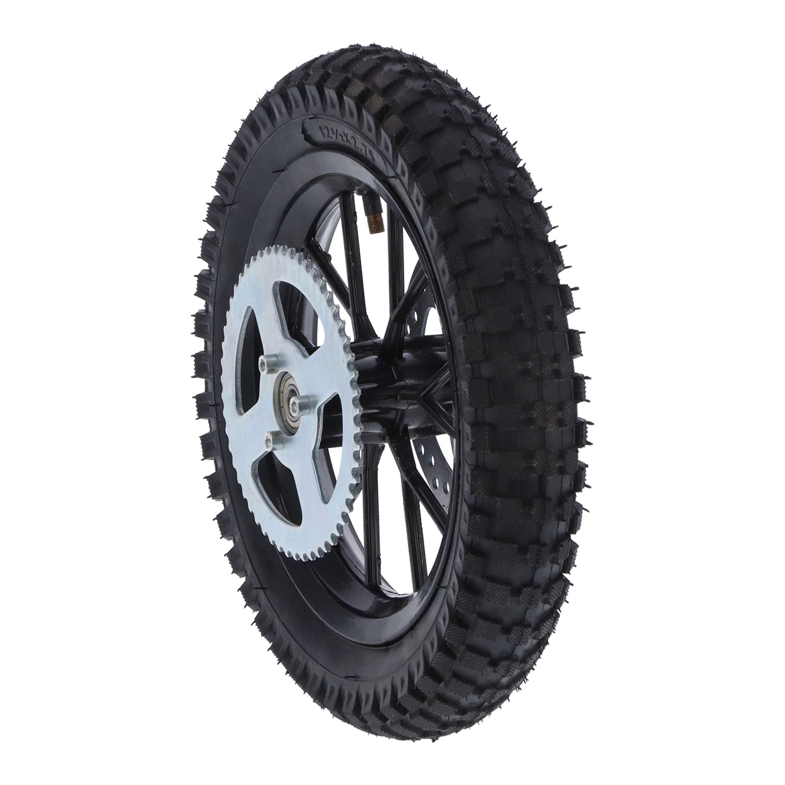 ZJchao Opony Rowerowe, Opona Gumowa Tylna Opona Tylnego Koła 12,5x2,75 Cala Zamiennik dla Coolster 2-suwowy Rower QG-50