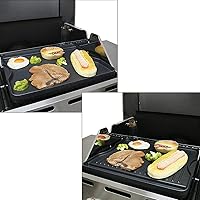 Vista 7 de Utheer Parrilla reversible para todas las estufas Camp Chef de 14 y 16 pulgadas, plancha de hierro fundido, para estufa Camp Chef Explorer de 2