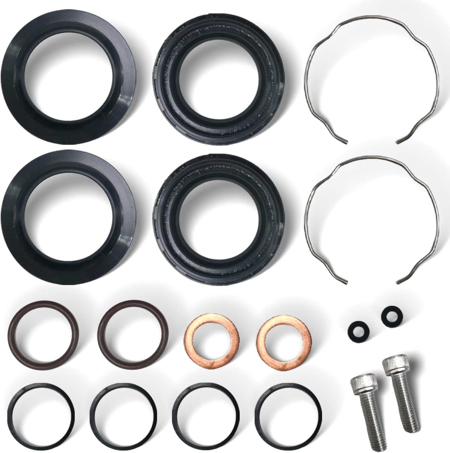 N/A Fork Seals Rebuild Kit Fit Harley Fork Seals Sportster