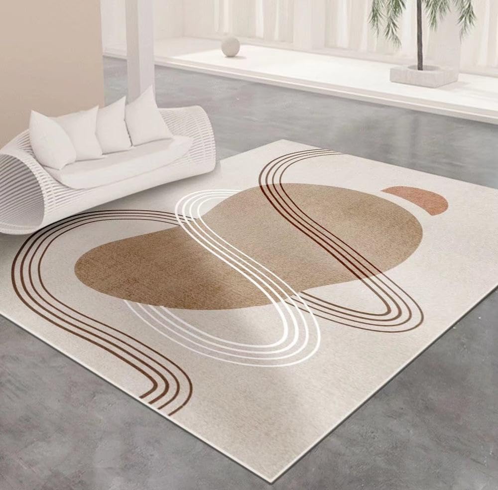 Tapis de décoration maison en flanelle 80x160 pour salon et bureau