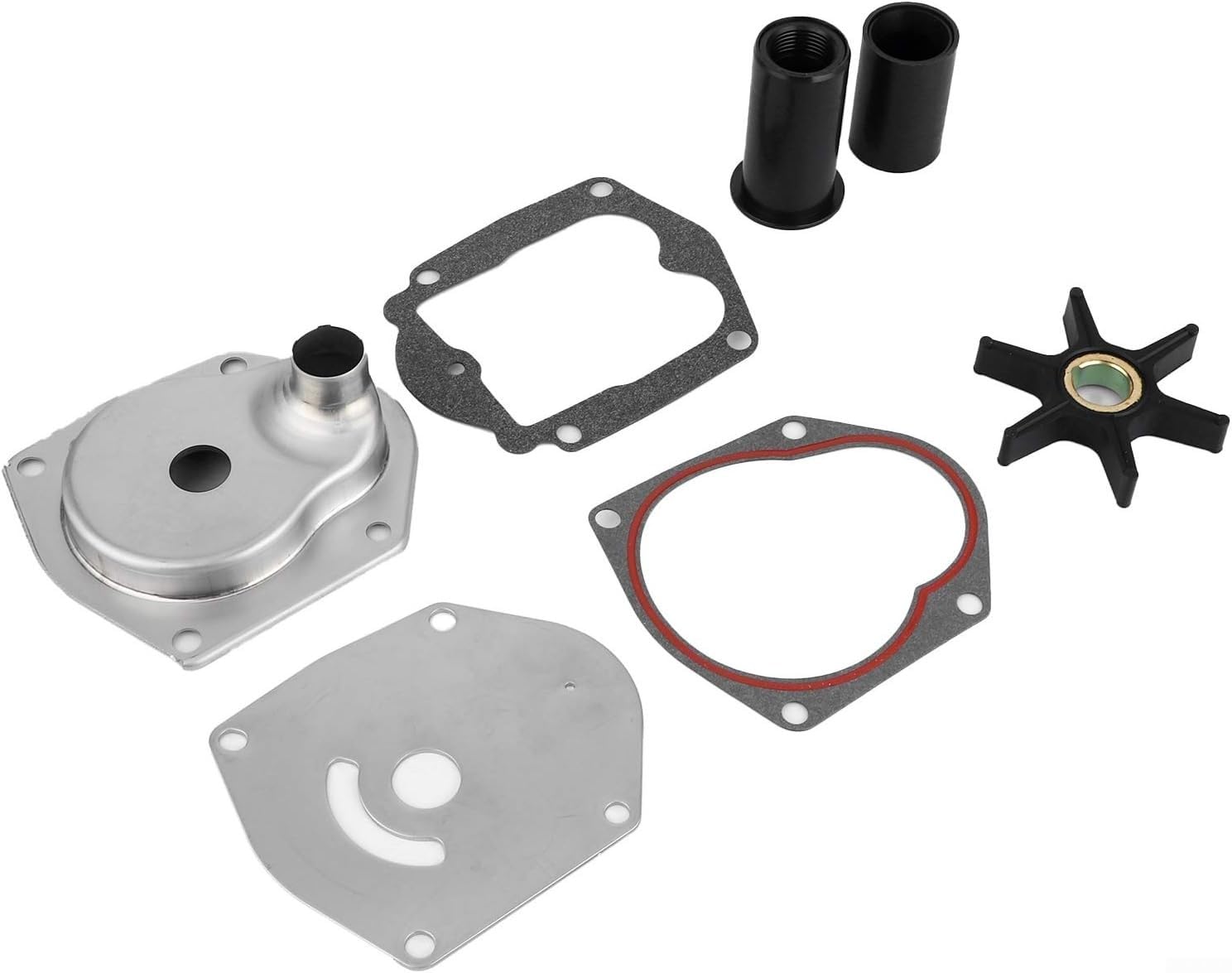 Kit girante pompa acqua fuoribordo marina per Mariner Force 25-50HP, ricambio per 821354A2, set completo di guarnizioni e guarnizioni