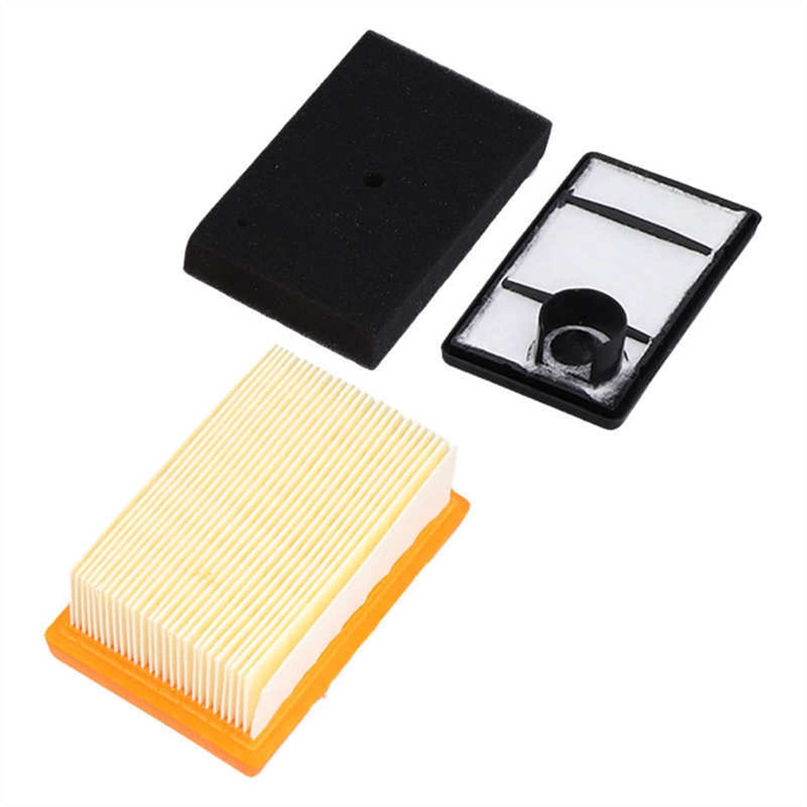limpiador de aire del cortacésped, Filtro de aire for cortacésped, motor con filtro de algodón, repuesto for sierra cortada TS400 4223‑141‑0300
