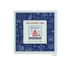 新日本カレンダー 2026年 カレンダー 日めくり eric color NK4420