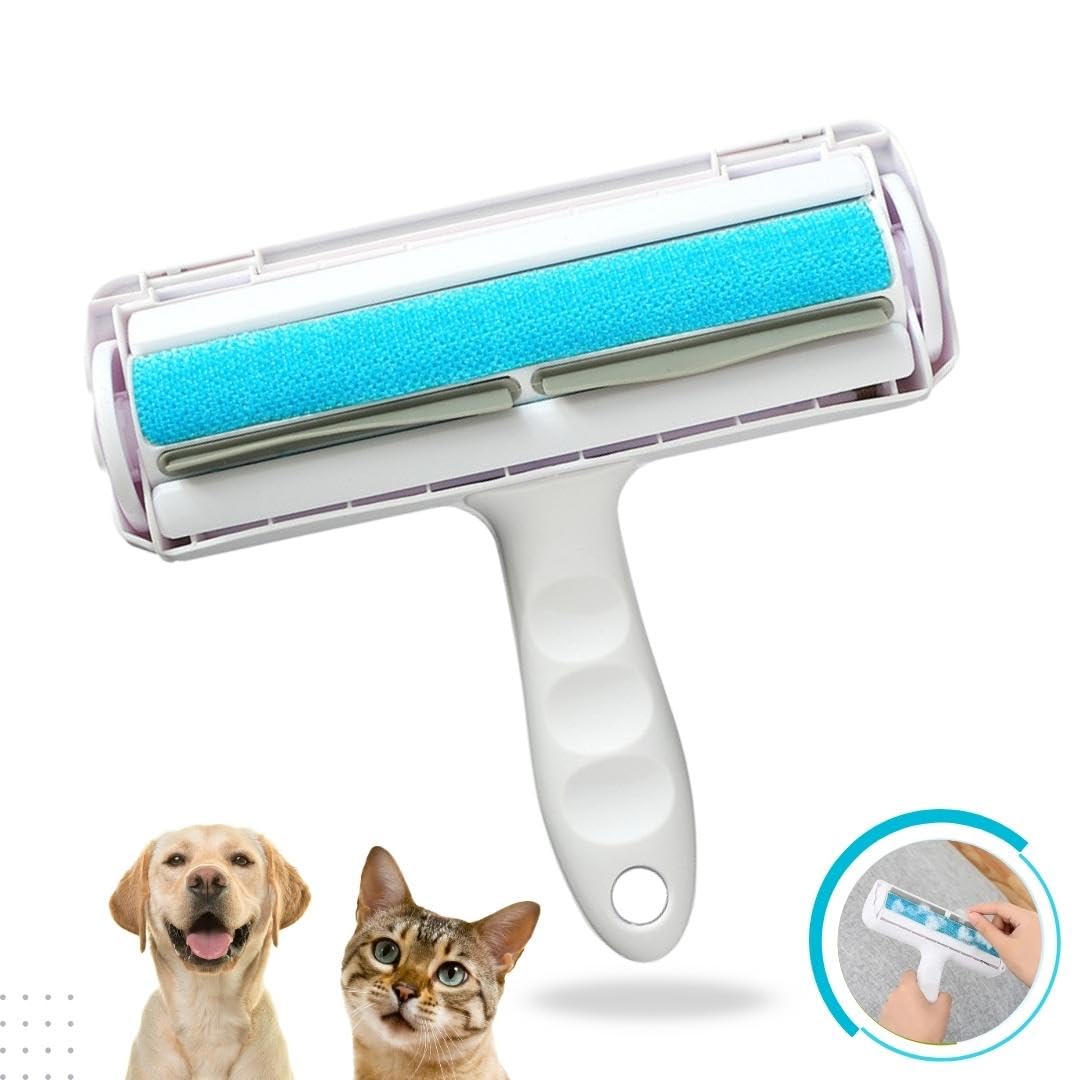 INFINITY INSIGHTS Quita Pelos Mascota, Quitapelos Mascotas y Rodillos para Mascotas, Cepillo de Limpieza Removedor de Pelaje para Gatos y Perros, Lavable y Reutilizable para alfombras, Ropa y sofá