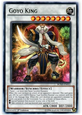 YU-GI-OH! - Goyo King (BOSH-EN051) - Rompeadores de Sombras - 1 Edición - Raro