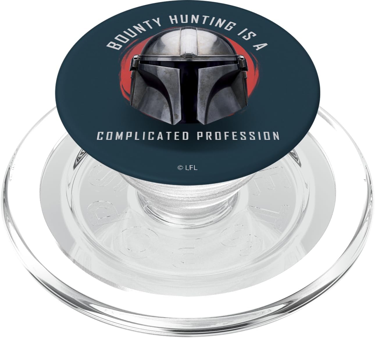 Star Wars The Mandalorian Complicated Profession PopSockets MagSafe PopGrip for iPhone