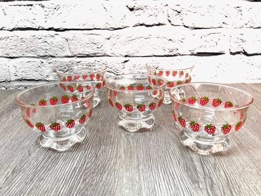 昭和レトロ 氷コップ　糸巻き　花吹雪　吹きガラス 昭和レトロ 氷コップ 糸巻き 花吹雪 吹きガラス 2025年最新