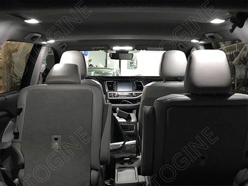 Miniatura 6 de Kit de bombillas LED blancas superbrillantes de 6000 K para Toyota Highlander 2008 2009 2010 2011 2012 2013 + herramienta de instalación