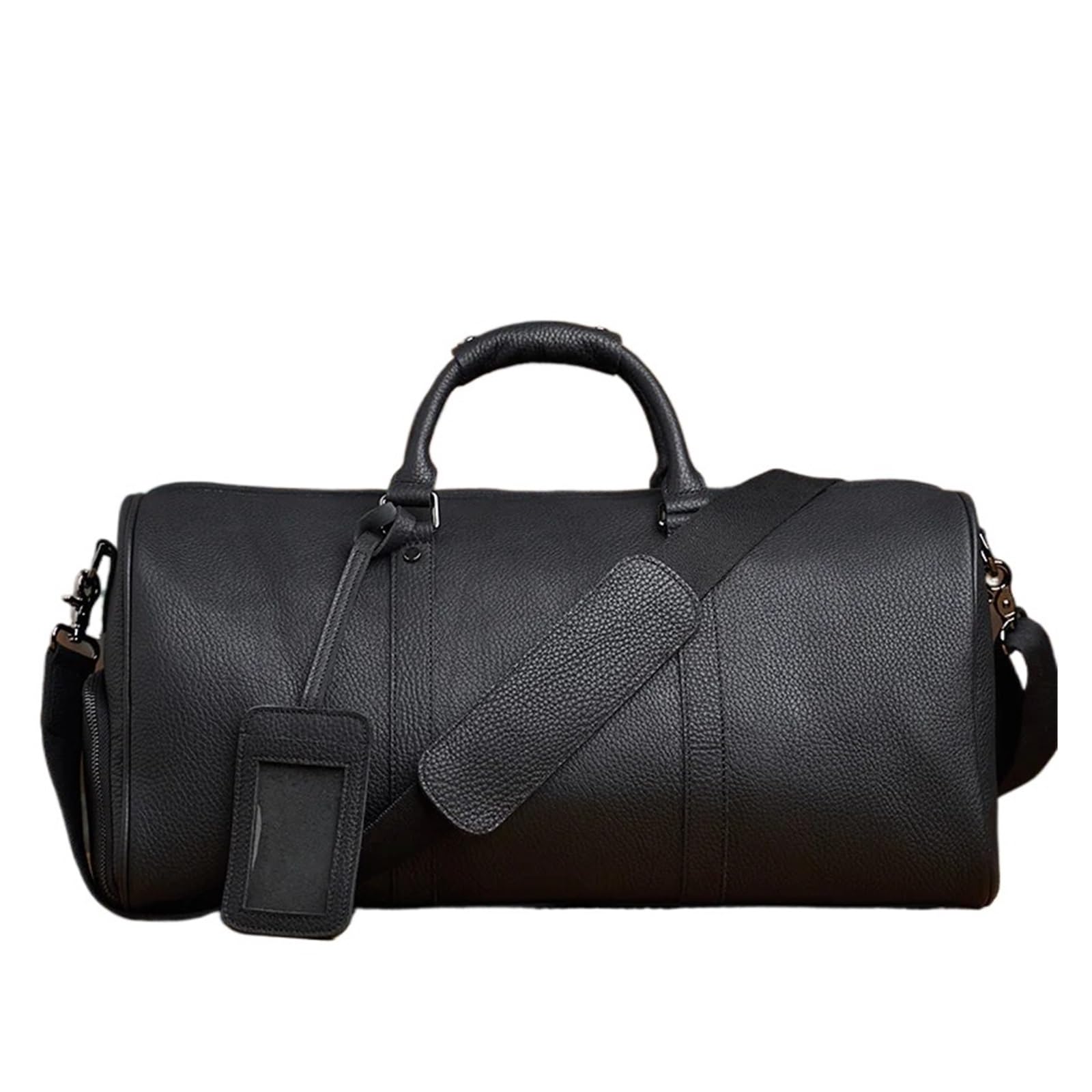 Leder-Wochenendtasche for Herren und Damen, Reisetasche, Reisegepäck, for mit Schuhfach, große aus Leder Für Reisen oder Fitness