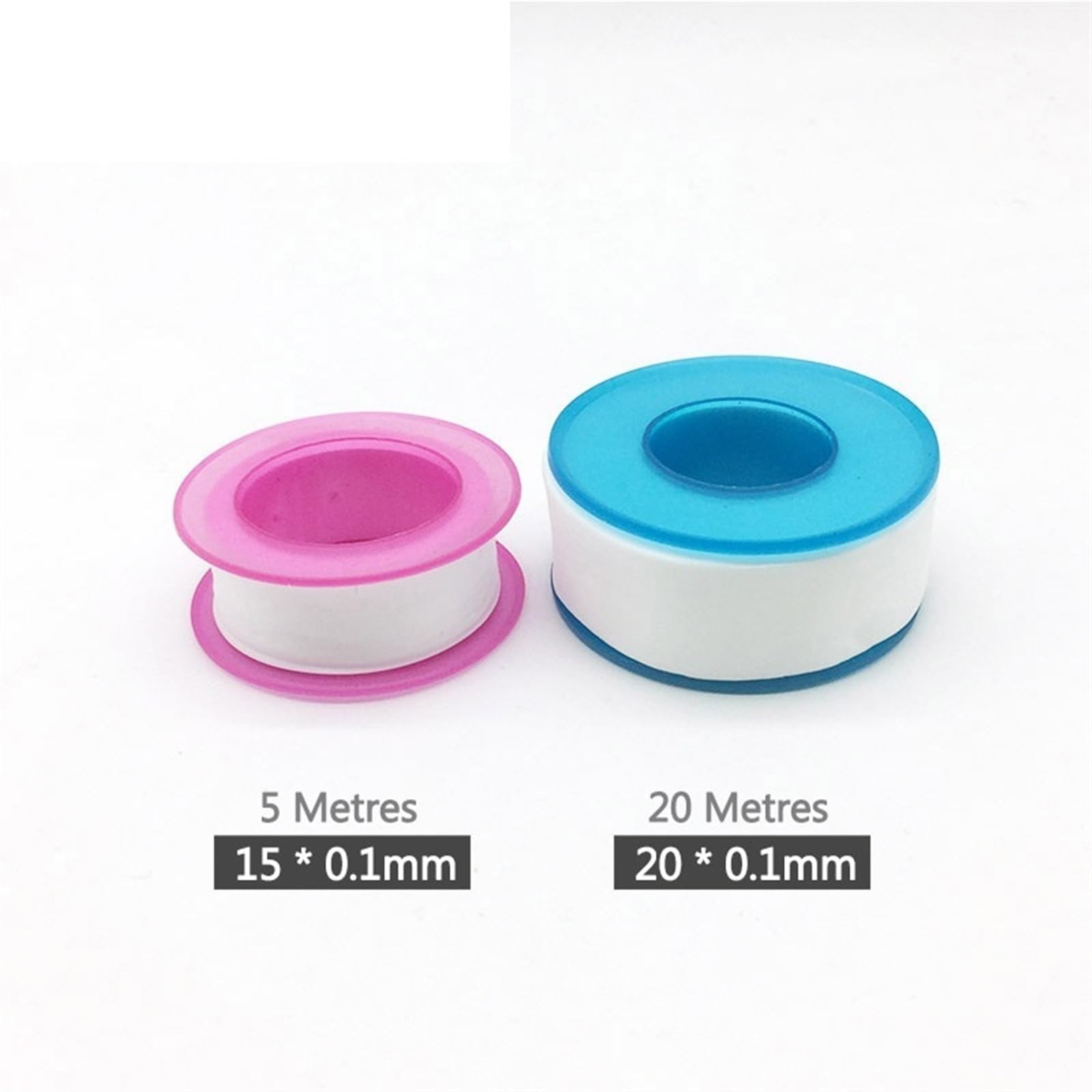 Cinta Fontanero 1 Uds. Cinta de Sellado de tuberías a Prueba de Fugas de Agua Material de Hilo de fontanería Accesorios de Cocina y baño (Color : Blue)