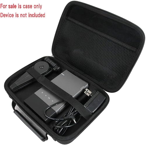 Miniatura 2 de Adada Estuche rígido de viaje para Vamvo / ELEPHAS Ultra Mini proyector portátil 1080p compatible con HD DLP LED proyector pico recargable