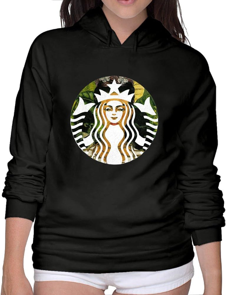 RHISRO Women's Behind You Pattern Fashion Hooded Sweater Cute