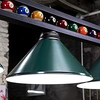 Vista 8 de Wellmet Luz de mesa de billar de 59 pulgadas, 3 luces colgantes para mesa de billar, luces de billar ajustables para mesa de billar de 7 pies, 8