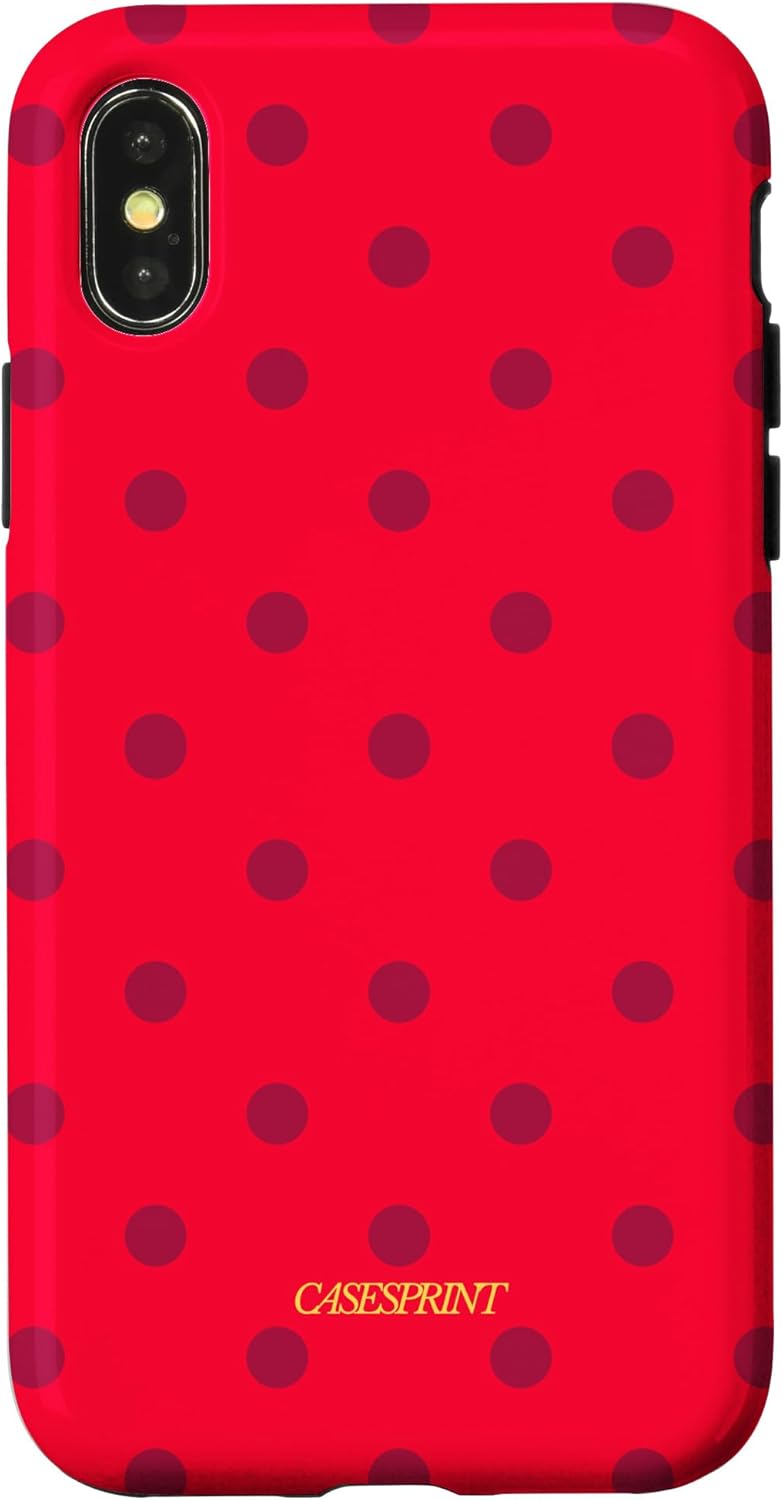 Watermelon Reds Polka DOTS Case for iPhone 13 Pro
