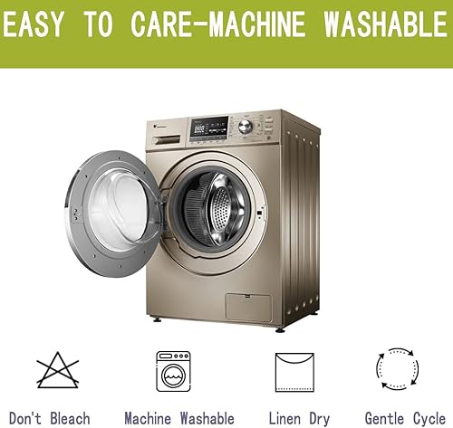 Miniatura 7 de Funda elástica para sofá, funda protectora de muebles lavable, con parte inferior elástica y falda para niños y mascotas (gris, grande)