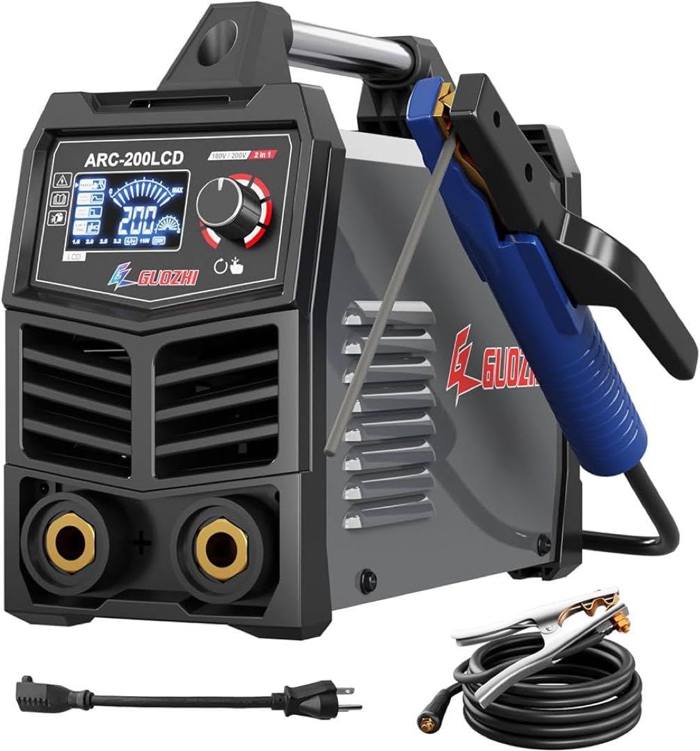 Amazon.co.jp: 溶接機 100v 200V 兼用 200A 被覆アーク溶接 初心者向け  