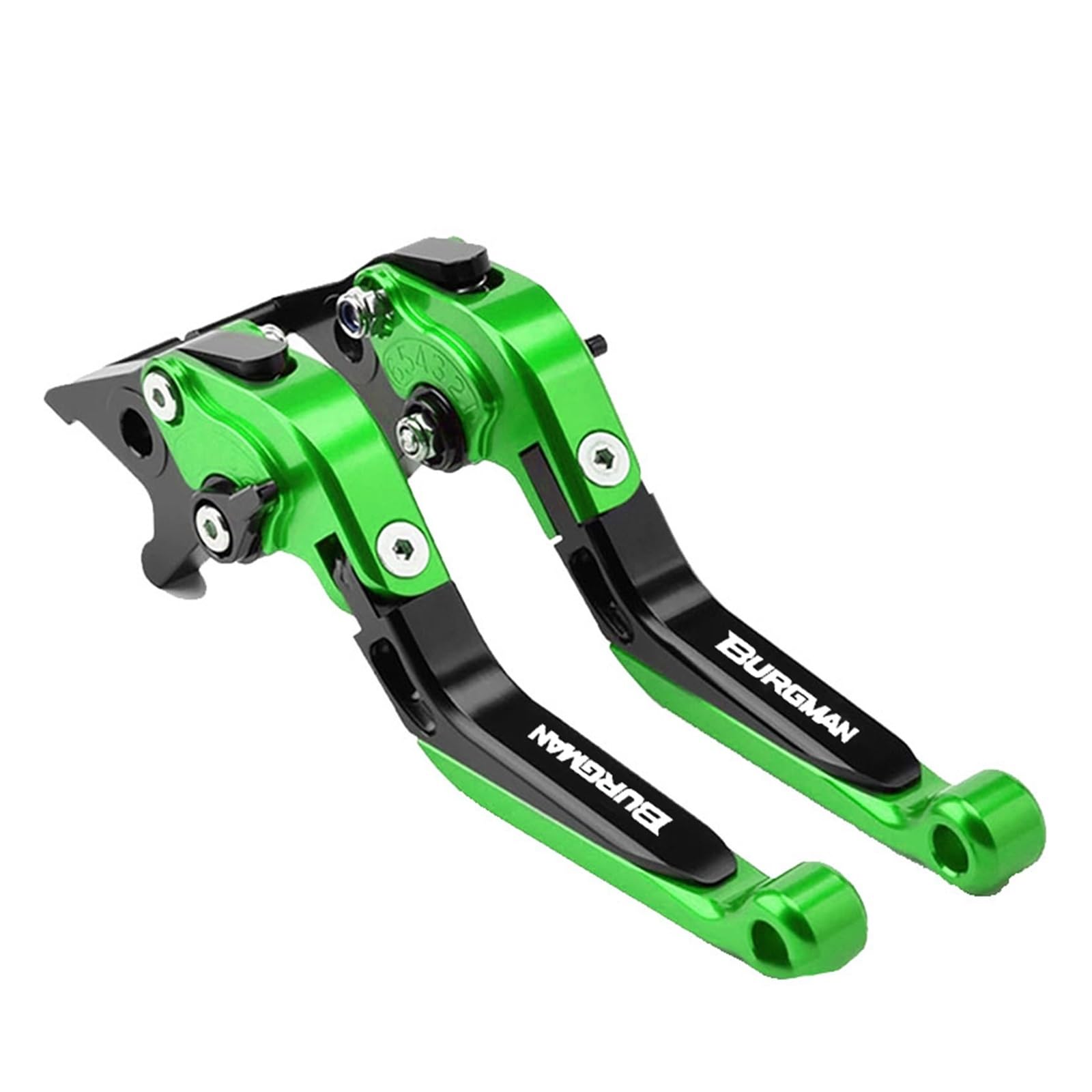 Yofdsnd 4 Foldable Telescopic Brake And Clutch Lever For An Uh Burgman 00/250/200/150/125 Clutch Lever Brake Set Folding Handle Levers