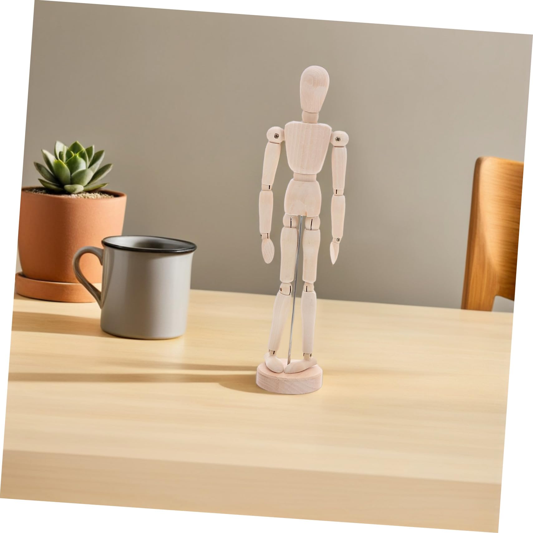 NUOBESTY 5 Pièces Mannequins Dessin Articulés avec Support Modèles Flexibles pour Croquis Artistiques Étude Anatomique et Décoration Variées pour Artistes et Étudiants