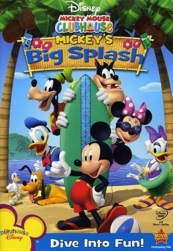 Amazon Com Mickey Mouse Clubhouse Mickey S Big Splash Tony Anselmo Bill Farmer Tress Macneille Russi Taylor Wayne Allwine Jim Cummings Corey Burton April Winchell Frank Welker Rob Paulsen Bret Iwan Dee Bradley