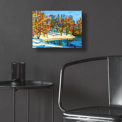 Miniatura 5 de Epic Art Mandy Budan, arte de pared de cristal acrílico, 16 x 12 pulgadas