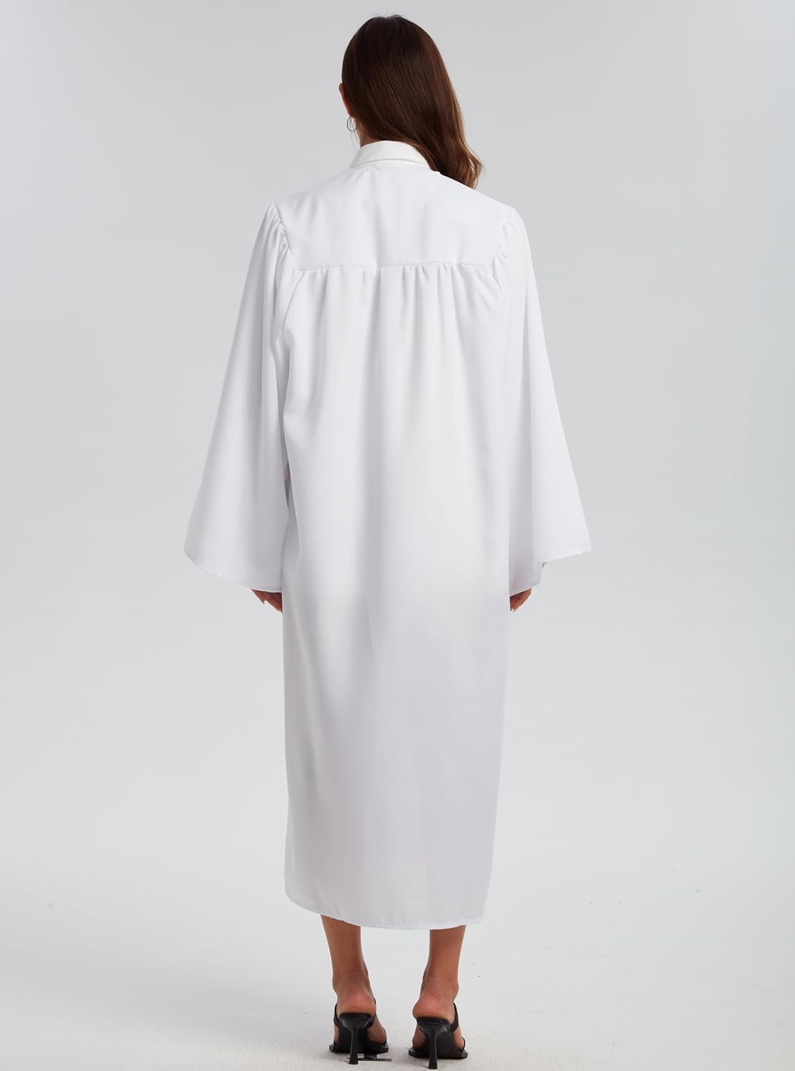 Unisex Matte Choir Robe for Church baptism robes for water baptism,Graduation Gown Judge Pastor Robes - Image 4