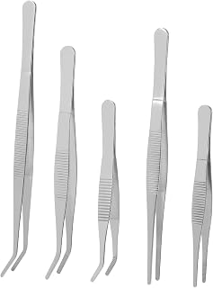 CALLARON 5pcs Stainless Steel Succulent Gardening Tool Compact Planting Accessories for DIY Micro Landscape Includes Tweezers Durable Lightweight Gardening Essentials
