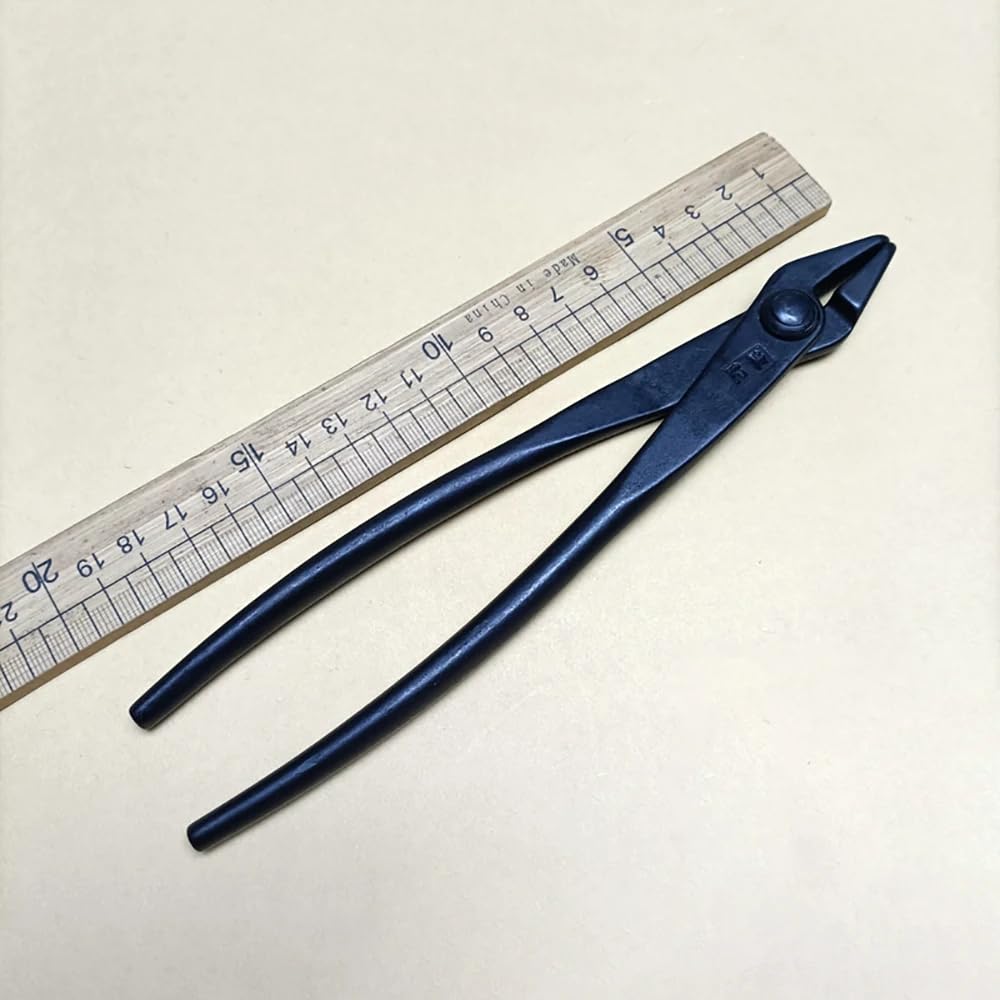 Beginner Bonsai Tools Round Edge Steel Garden Pruning Wire Drawing Pliers Shears Thick Branches Cutter Scissors 200MM