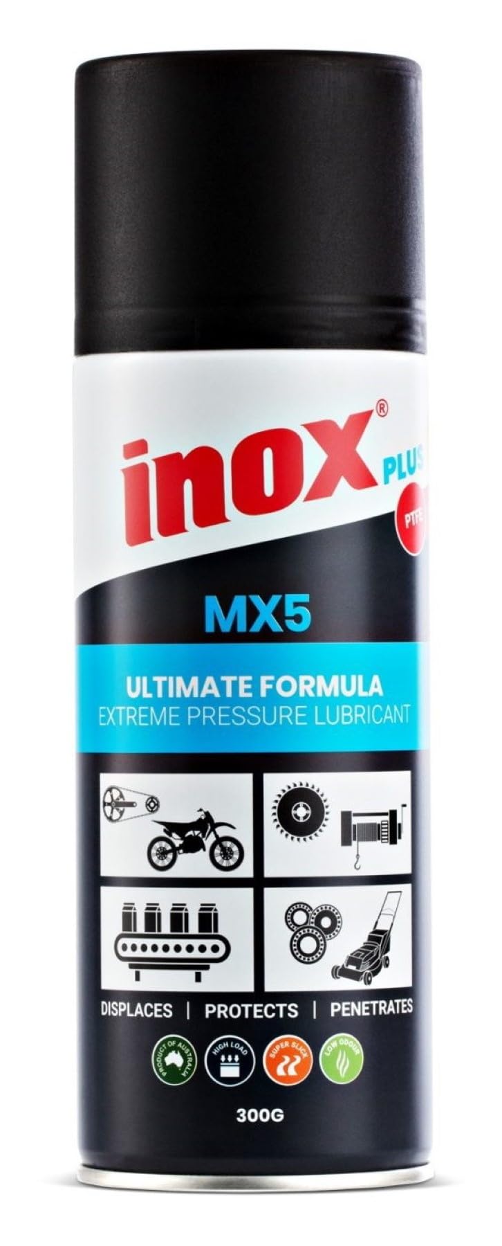MX5 Inox Plus PTFE Lubricant - 300g Aerosol Can