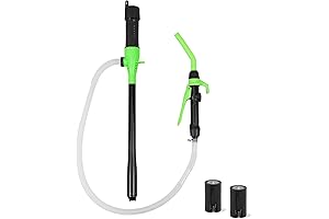 SWANLAKE GARDEN TOOLS Portable Power Battery Pump, Liquid Fuel/Water Transfer Pump, Output...