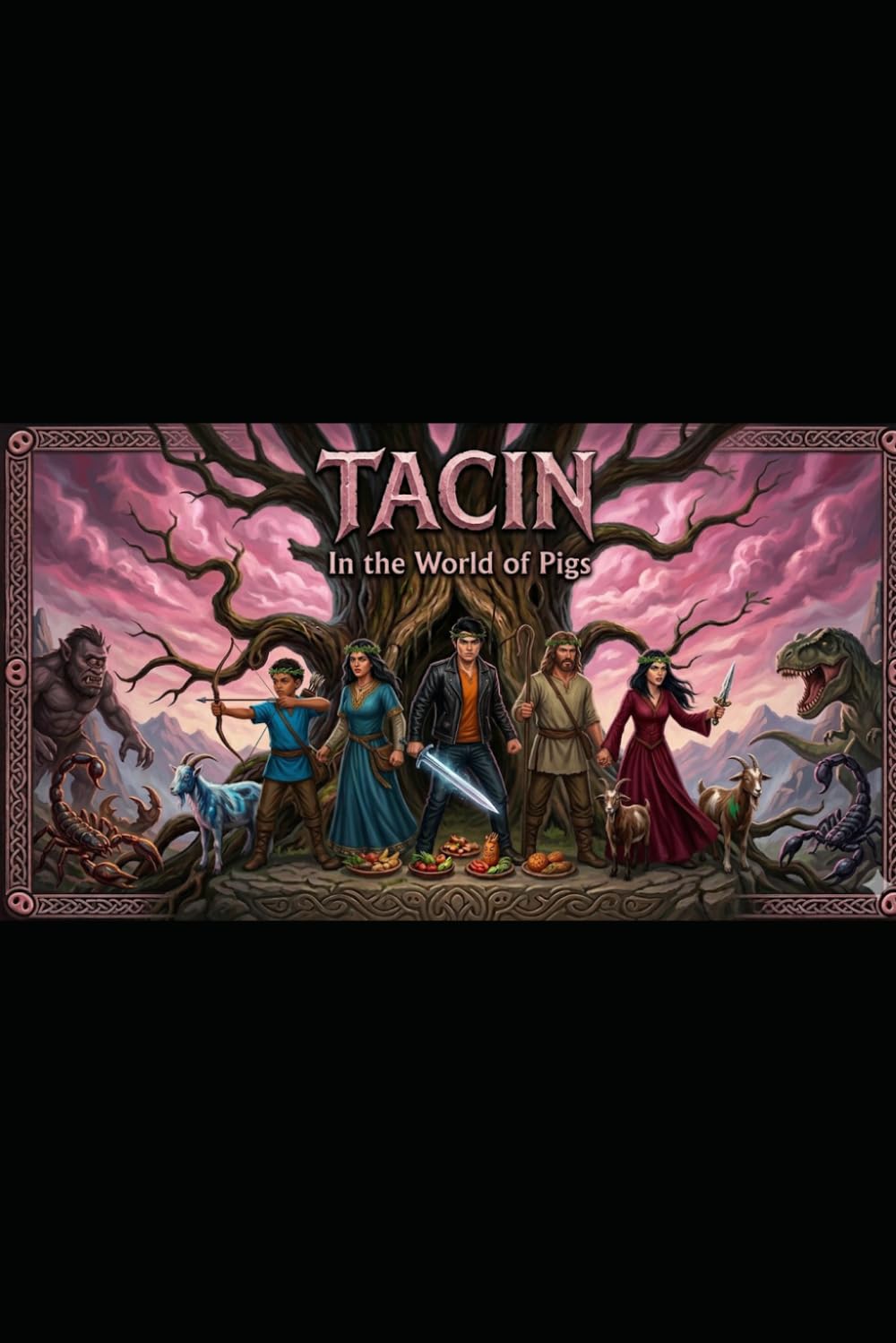 Tajin in the world of pigs: An Epic and Mystical Journey Through a World of Shadows