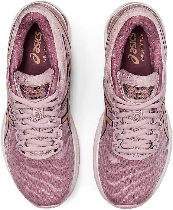 ASICS Women's Gel-Nimbus 22 Running Shoes 5 Wide Grey Floss/Peacoat