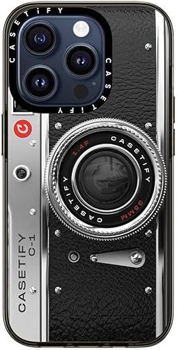 Miniatura 2 de CASETiFY Funda compacta para iPhone 15 Pro 2 veces probada contra caídas de grado militar  protección contra caídas de 4 pies - Funda clásica -