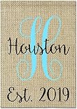 Custom Personalized Welcome Garden Flag - Last Name,...