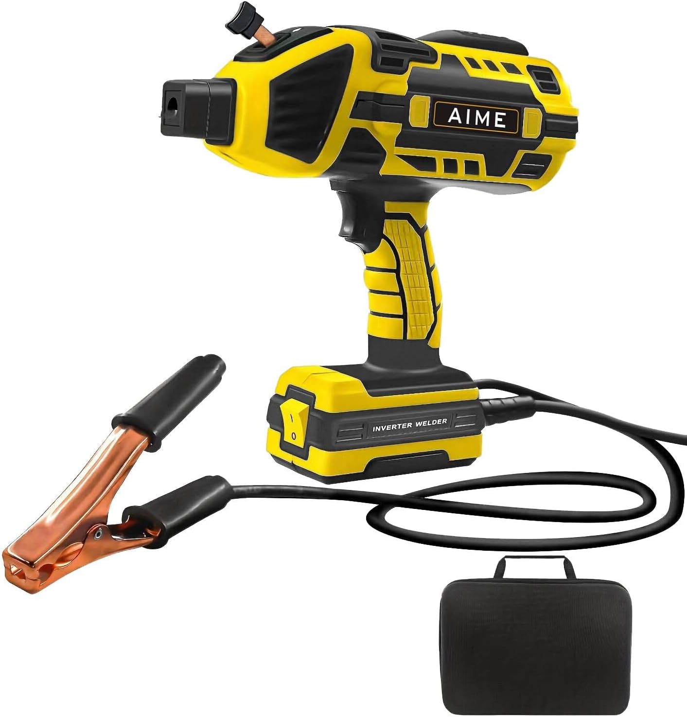 20-120Amp Handheld Welder, Portable Welding Machine with IGBT Inverter 6 Variable Current Adjustment,110v Hand Held Welder Gun for 1/16"-1/8" Welding Rods, One-handed operation (Sliver)