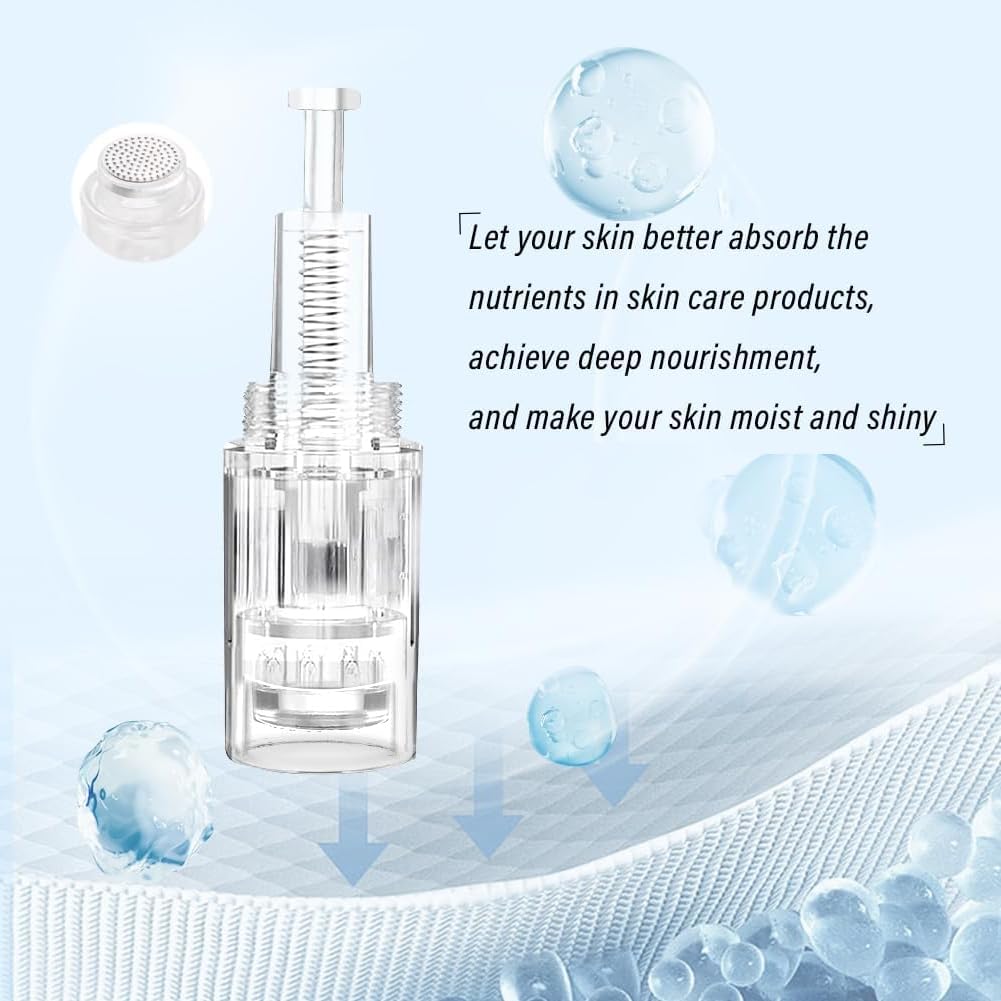 Pack of 20 Microneedling Needles, Replacement Derma Pen Micro Needles, Micro Nano Needles Cartridges Replacement Parts - Image 4