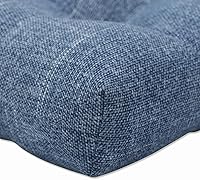 Vista 31 de Pillow Perfect Tory Solid Indoor/Outdoor Wicker Patio Sofa/Swing Cushion Tufted, Weather and Fade Resistant, 18" x 48", Green